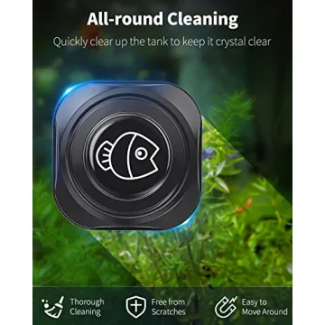 Pawfly Magnetic Brush for Glass Fish Tanks 1.8 Inch