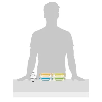 Snap Fresh Fun Size Sandwich Containers - Reusable & BPA Free