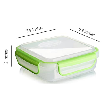 Snap Fresh Fun Size Sandwich Containers - Reusable & BPA Free