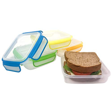 Snap Fresh Fun Size Sandwich Containers - Reusable & BPA Free