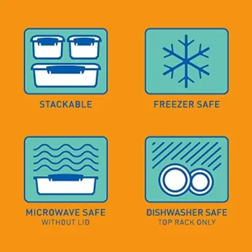 Snap Fresh Fun Size Sandwich Containers - Reusable & BPA Free