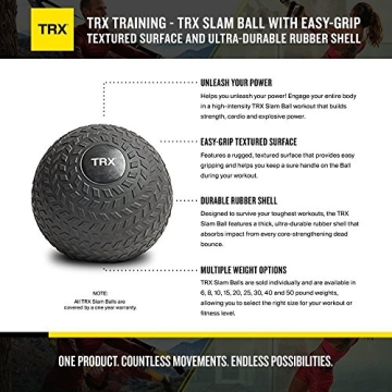 TRX Training Slam Ball for Intense Workouts and Training