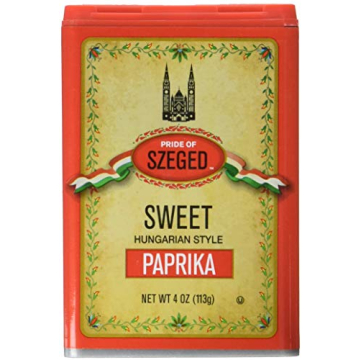 Szeged Hungarian Sweet Paprika 4 Ounce - Certified Kosher and Full of Flavor
