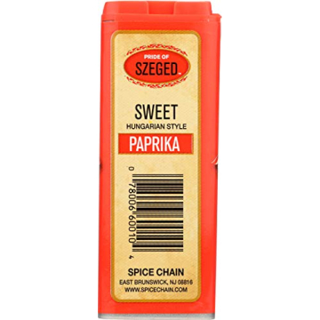 Szeged Hungarian Sweet Paprika 4 Ounce - Authentic Flavor