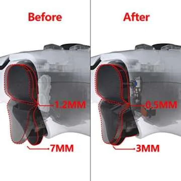 eXtremeRate Clicky Hair Trigger Kit for PS5 Controllers