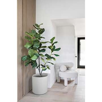 Stylish Veradek Demi Planter for Indoor and Outdoor Use