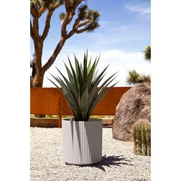 Stylish Veradek Demi Planter for Indoor and Outdoor Use