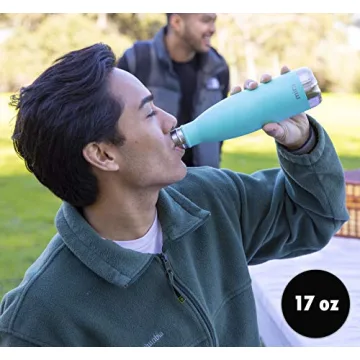 MIRA Stainless Steel Vacuum Insulated 17 Oz Water Bottle