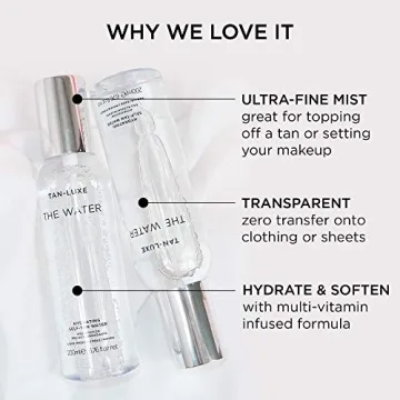 TAN-LUXE Hydrating Self Tanner Mist for All Skin Types