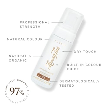 Loving Tan Purest Tanning Mousse - Dark Self Tanner