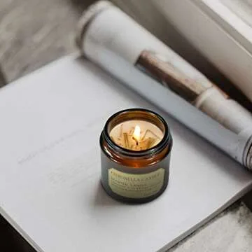 LA BELLEFÉE Citronella Candles Outdoor, Lemongrass Candles, Travel Tin Citronella Candle Gift Set for Camping Trips, Backyards or Indoor Activities Use（3x3.5oz/300g）