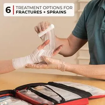 291-Piece Essential First Aid Kit for Travel and Emergencies