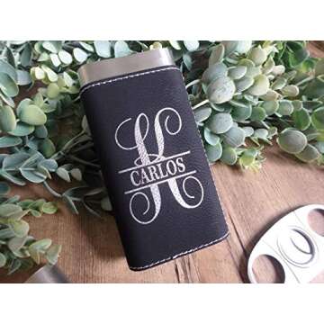 Cigar Case , personalized engraved cigar holders and cutter