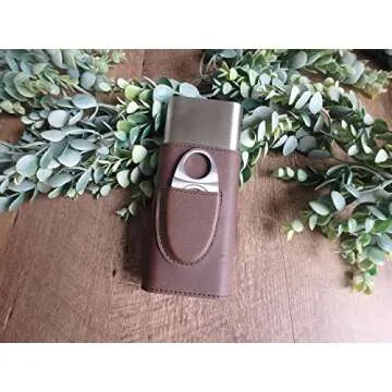 Cigar Case , personalized engraved cigar holders and cutter