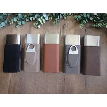 Cigar Case , personalized engraved cigar holders and cutter