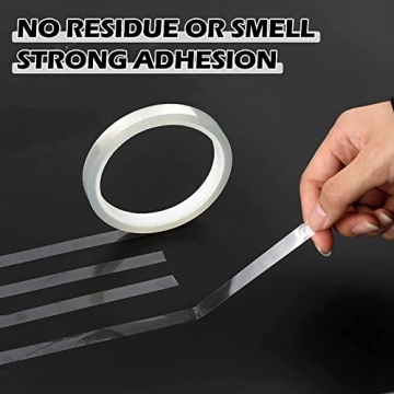 HTVRONT Heat Tape for Sublimation - Clear, 6 Rolls, Versatile