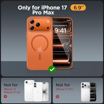 Miracase Magnetic Case for iPhone 17 Pro Max Protection