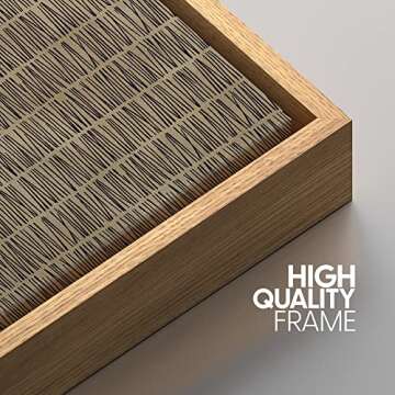 IDEA4WALL 16x24 Modern Framed Art for Home & Office