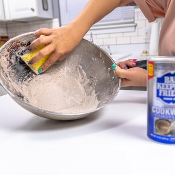 Bar Keepers Friend Stainless Steel Cleaner & Degreaser for Cookware