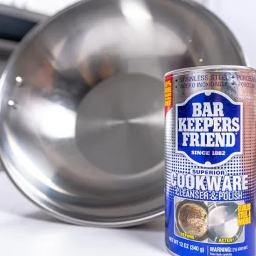 Bar Keepers Friend Stainless Steel Cleaner & Degreaser for Cookware