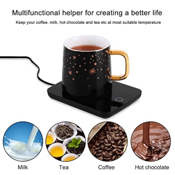 Misby Mug Warmer - Coffee Cup Warmer with Auto Shut Off