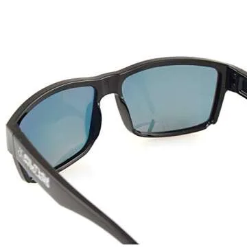 Filthy Anglers Polarized Sunglasses with Red Mirror Lens