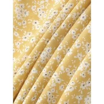 CIDER Summer Floral Sundress for Casual Outings