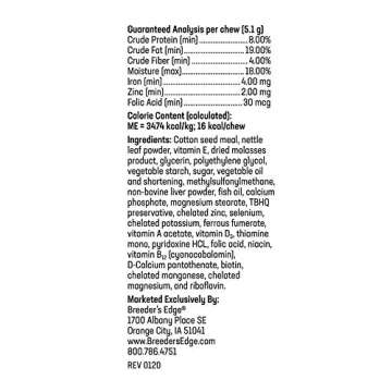 Revival Animal Health Breeder's Edge Oxy Mate Prenatal Supplement for Dogs & Cats 60 Chews