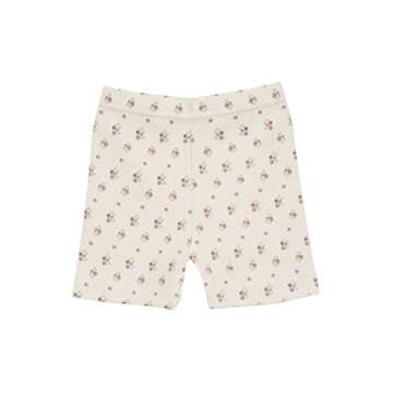 AVAUMA Baby Boys Girls Pajama Set 6M-7T Kids Toddler Snug fit Pattern Design Pjs Cotton Sleepwear Flower Pattern (Violet_Short Ivory M)