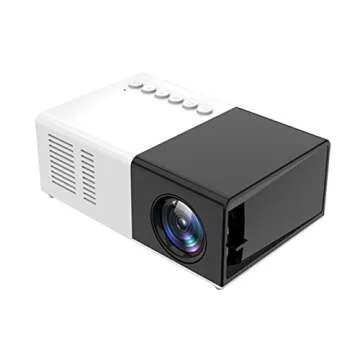 Mini Movie Projector, 24-60 Inches Screen 1080P Portable Projector Compatible with HDMI| AV| USB| La...