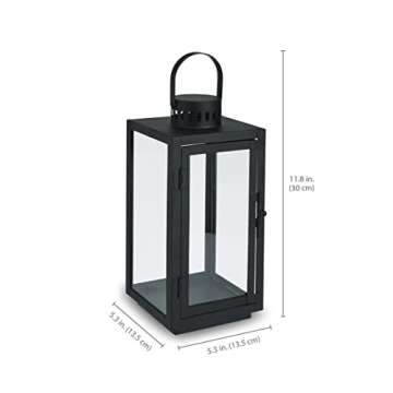 Elements Modern Lanterns Set - Decorative Indoor Outdoor