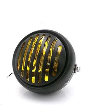 TASWK 6 1/2" Headlight for Motorcycles - Style & Safety