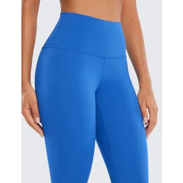 CRZ YOGA Soft High Waisted Capris for Yoga & Lounge