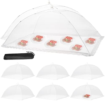 Versatile Food Tent Set with Extra Large and Standard Covers for Outdoor Protection