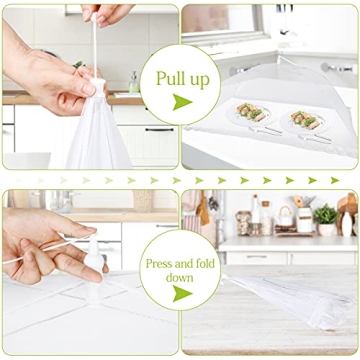 8 Pack Food Cover Tent Set for Outdoor Events and Picnics