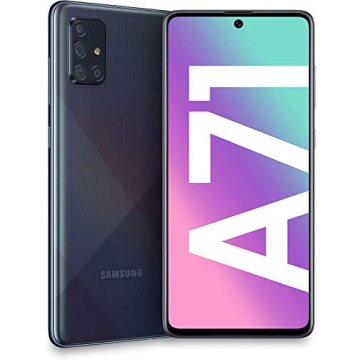 Samsung Galaxy A71 A715F, Dual SIM LTE, International Version (No US Warranty), 128GB, Prism Crush B...