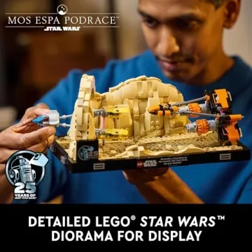 LEGO Star Wars Mos Espa Podrace Diorama Model for Adults