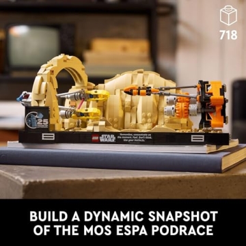 LEGO Star Wars Mos Espa Podrace Diorama Model for Adults