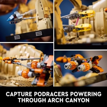 LEGO Star Wars Mos Espa Podrace Diorama Model for Adults