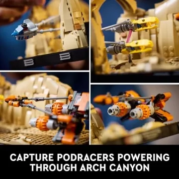 LEGO Star Wars Mos Espa Podrace Diorama Model for Adults