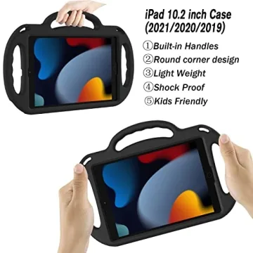 LTROP Kids iPad Case 10.2 - Durable & Fun Protection