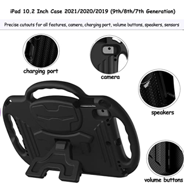 LTROP Kids iPad Case 10.2 - Durable & Fun Protection