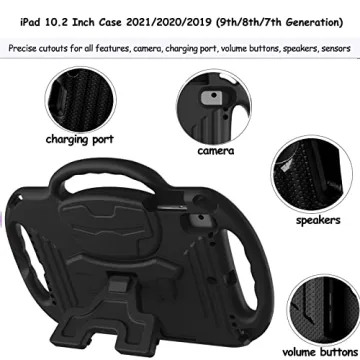 LTROP Kids iPad Case 10.2 - Durable & Fun Protection