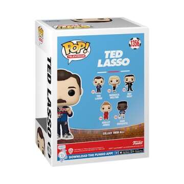 Funko POP! TV: Ted Lasso with Teacup - Collectable Vinyl Figure - Gift Idea - Official Merchandise - for Kids & Adults - TV Fans - Model Figure for Collectors and Display