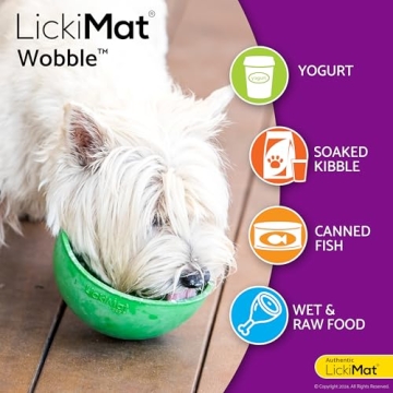 LickiMat Wobble: Fun Slow Feeder for Dogs