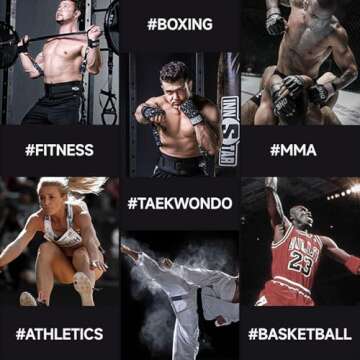 INNSTAR Vertical Jump Trainer Leg Strength Resistance Bands Set for Basketball Triple Jump Football ...