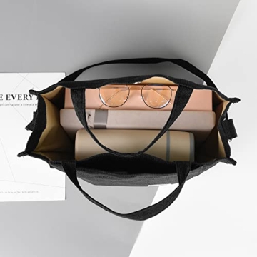 Casual Corduroy Tote Bag for Women - Stylish & Functional