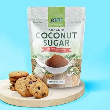 Jan's Organic Coconut Sugar - Healthy Natural Sweetener