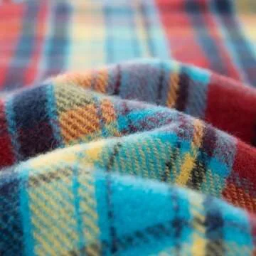 CALVIN & OLIVIA Ultra-Soft Winter Cashmere Feel Scarf Plaid Multi-Color Warm Long Unisex Winter Scarves Perfect Holiday Gift for Women Men Multi Color Bright Yellow Blue Black Tartan