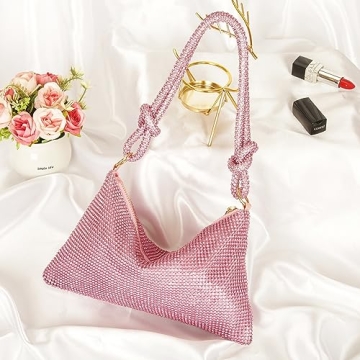 Covelin Evening Bag Stylish Rhinestone Tote for Fashion